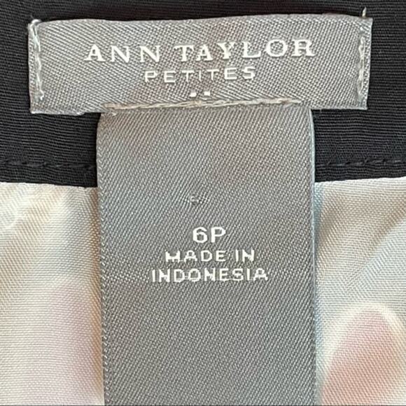 Ann Taylor Bold Retro Print Shift OfficeCore Career Dress NWOT Size 6P - Picture 9 of 12